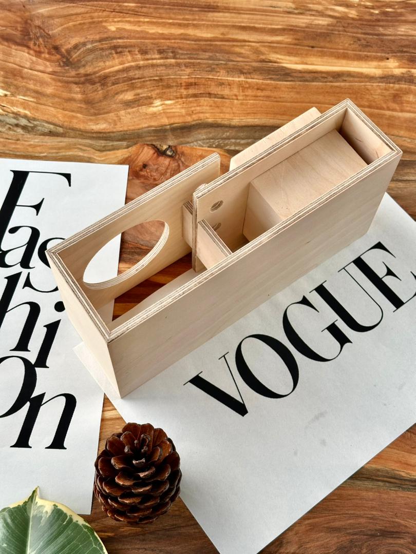 استند و نظم دهنده چوبی رومیزی